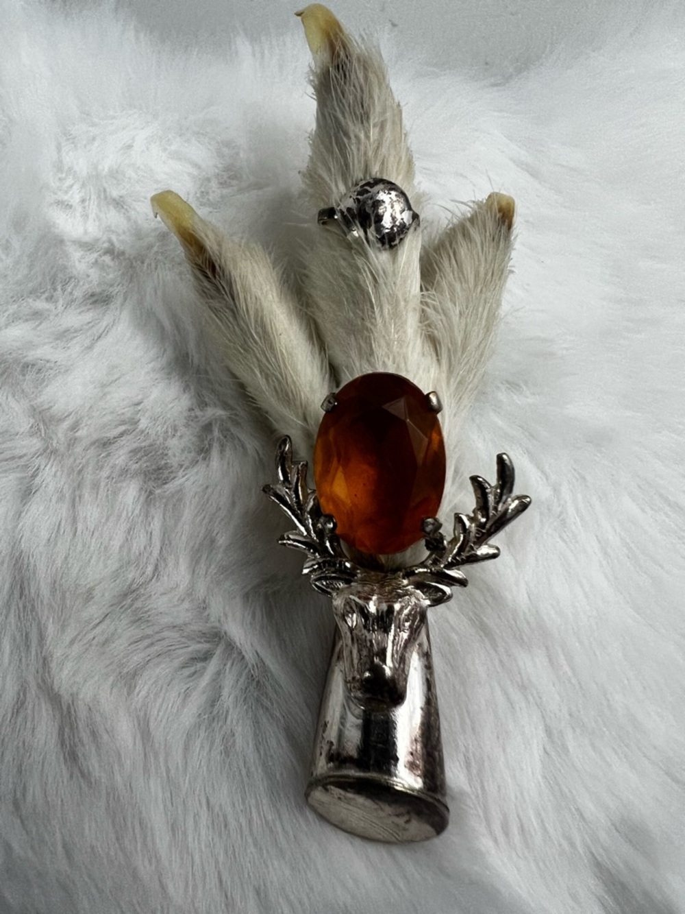 Vintage Scottish Grouse Claw Kilt Pin